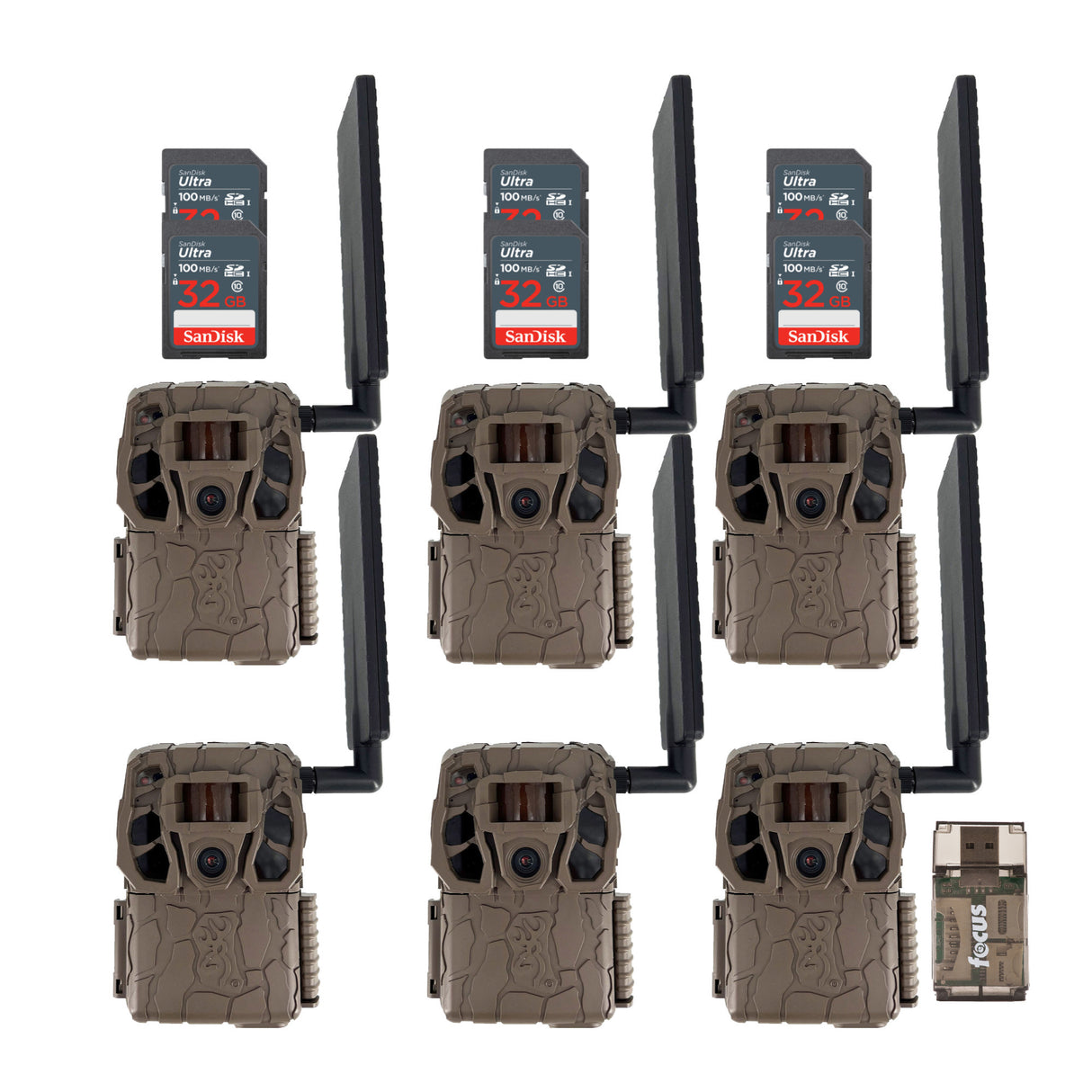 Browning Trail Camera Defender Wireless Vision Pro HD Livestream Bundle