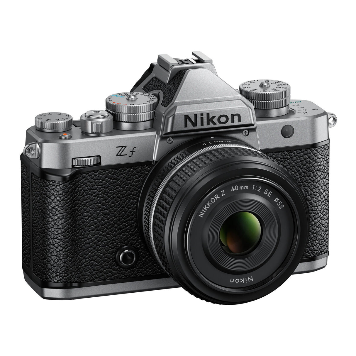 Nikon Zf Mirrorless Camera with 40mm Lens - 24.5MP, 4K UHD Video (Silver)
