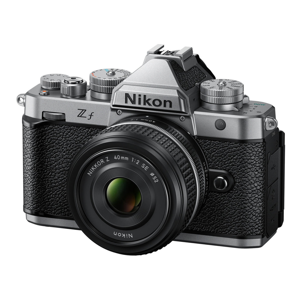 Nikon Zf Mirrorless Camera with 40mm Lens - 24.5MP, 4K UHD Video (Silver)