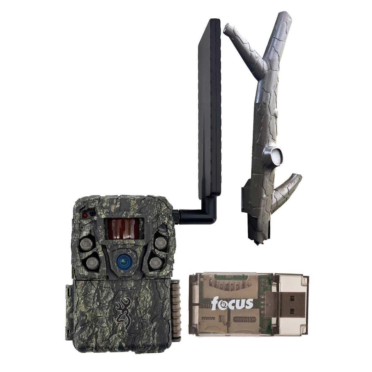 Browning Trail Camera - Defender Wireless Vision Pro HD AI 46MP Bundle