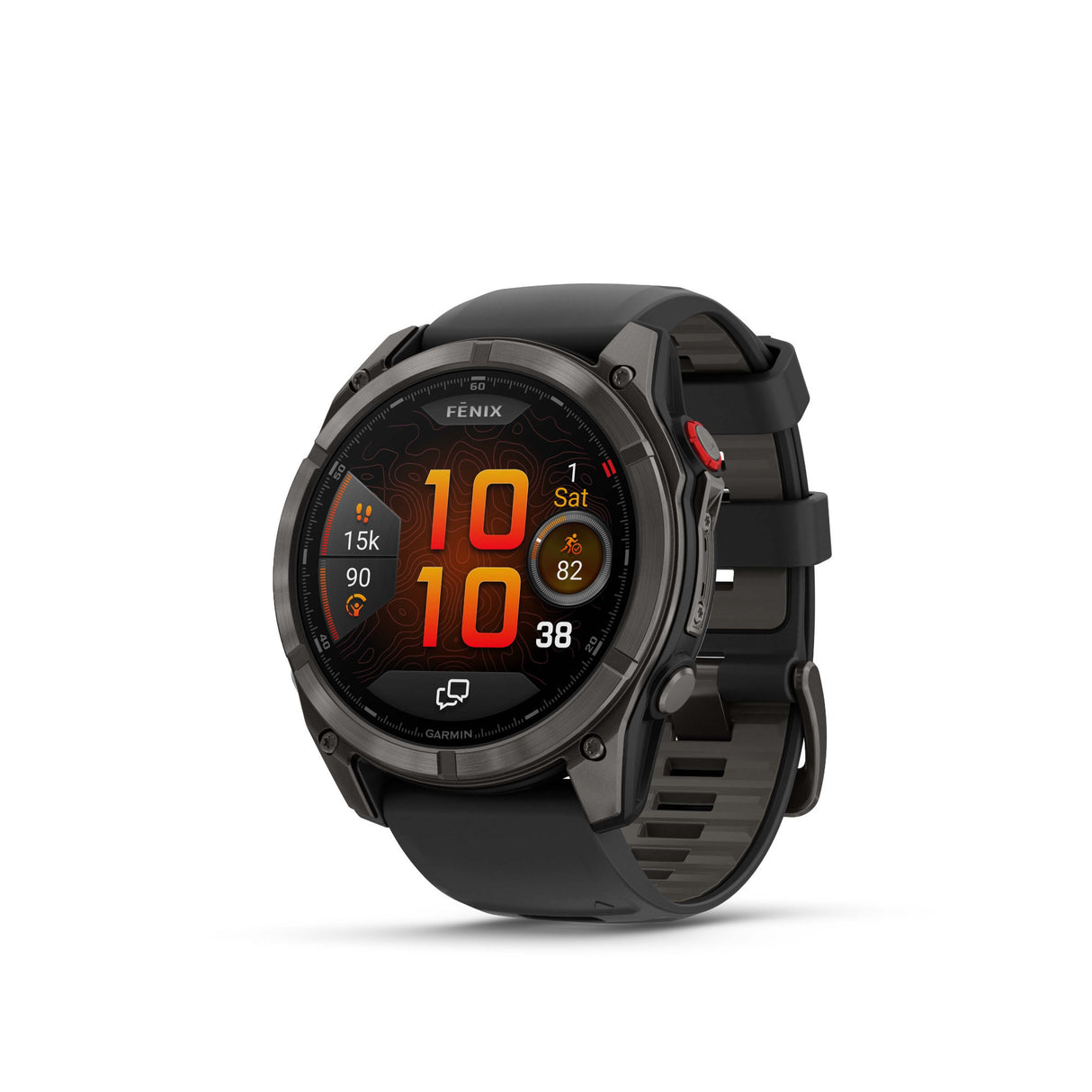 Garmin fenix 8 Pro Sapphire 51mm AMOLED (Carbon Gray DLC Titanium/Pebble Gray)