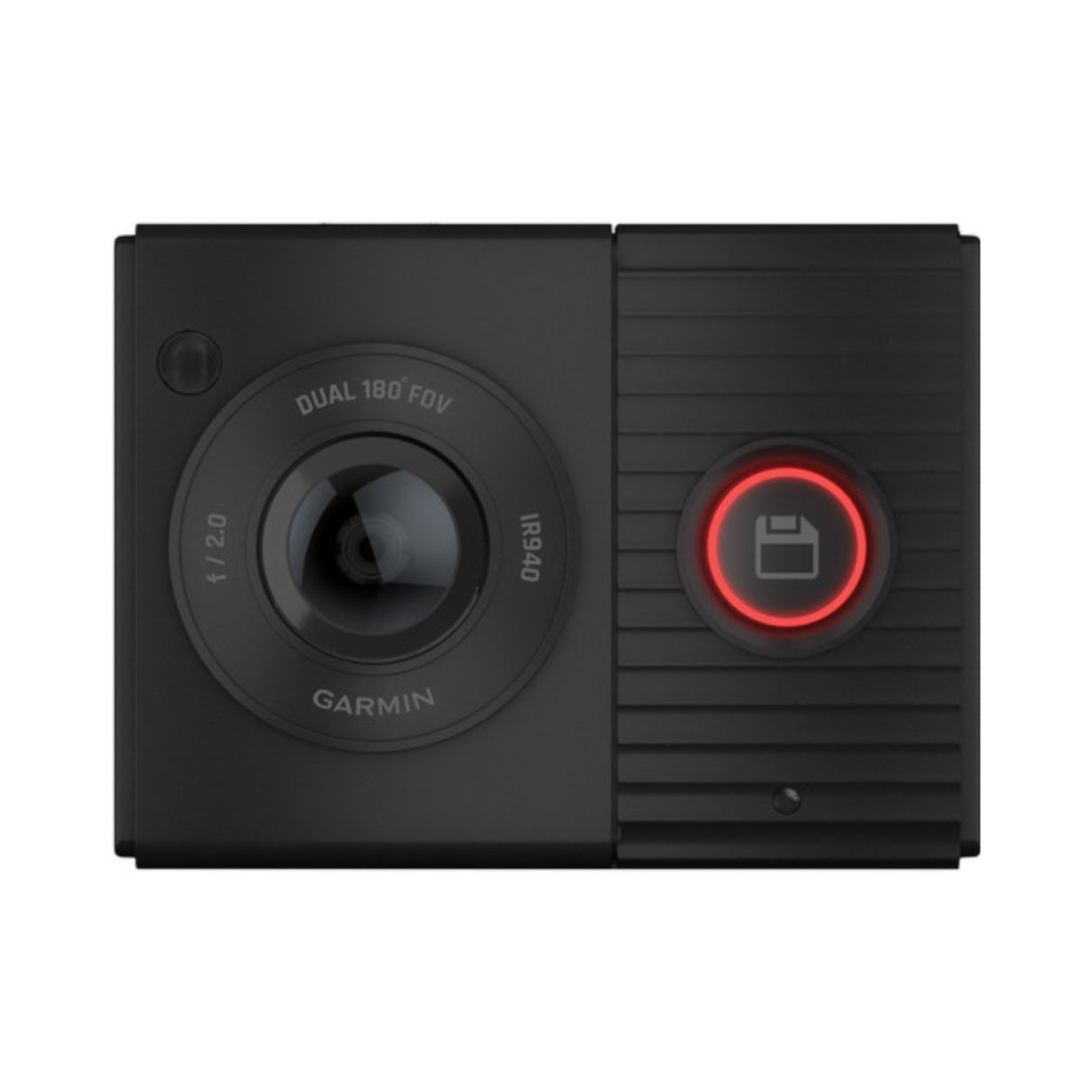 Garmin Dash Cam Tandem with 180-Degree Field of View and Built-In GPS Logger