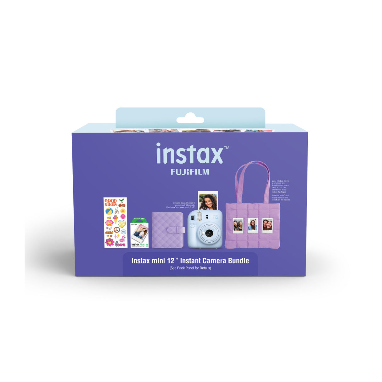 Fujifilm Instax Mini 12 Holiday Bundle 2025 (Blue)
