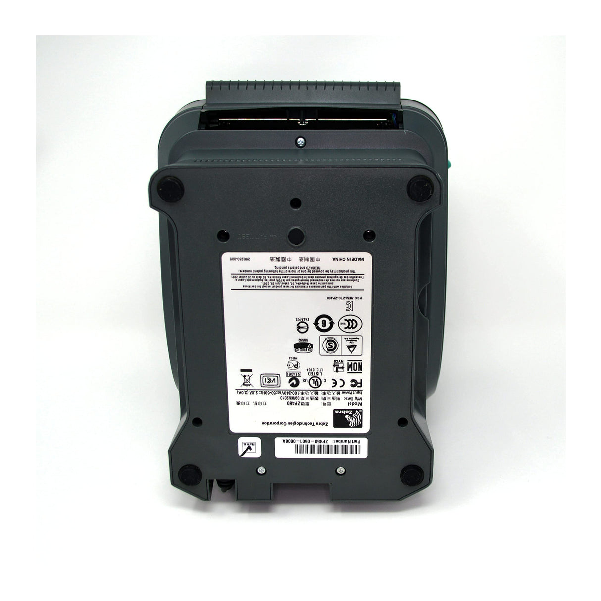 Zebra ZP 450 ZP450-0501-0006A Monochrome Thermal Barcode Printer