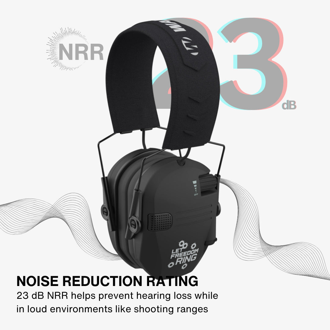 Walker's Razor Walkie Talkie Bundle with Ear Muffs and Accessories