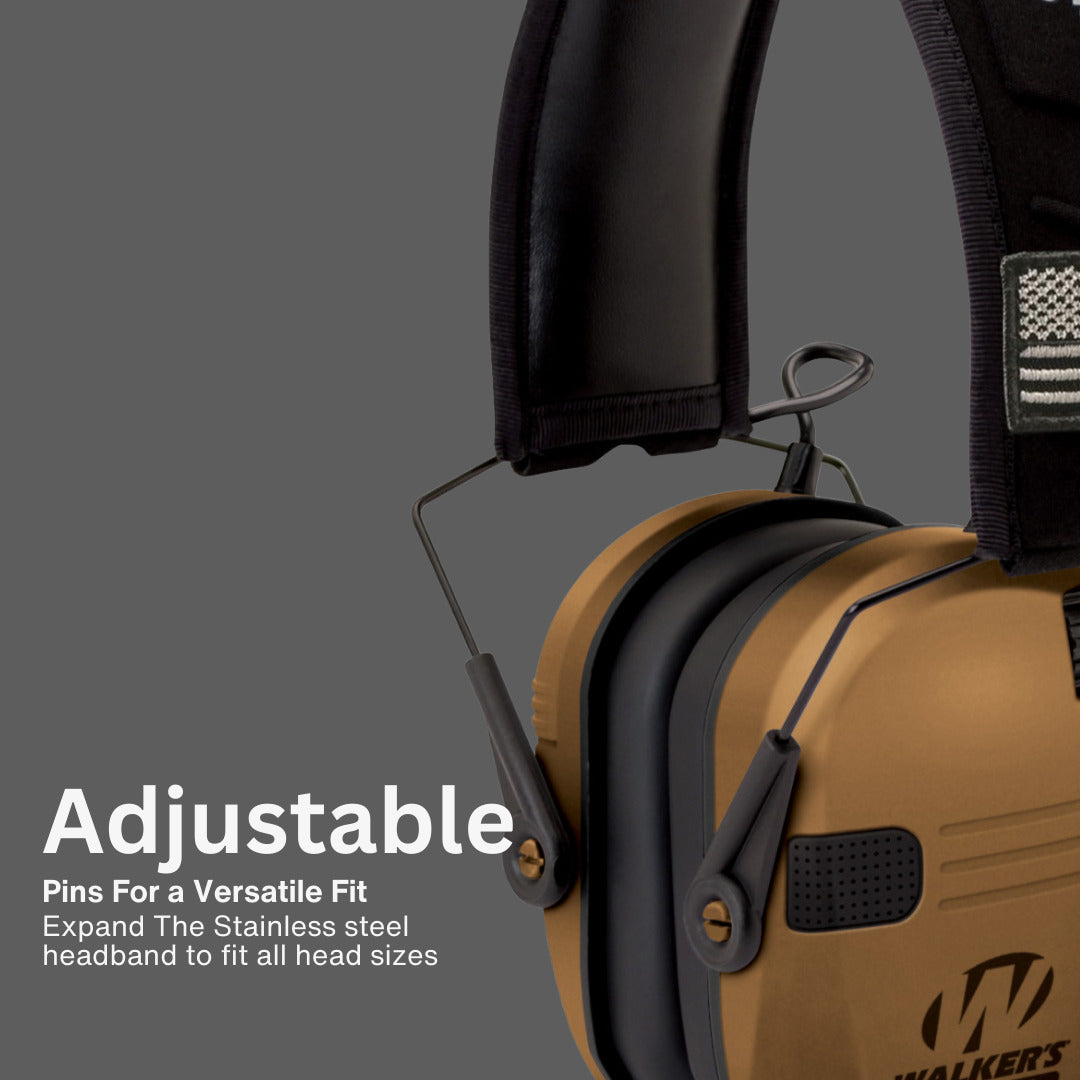 Walkers Razor Walkie Talkie Bundle with Ear Muffs and Accessories