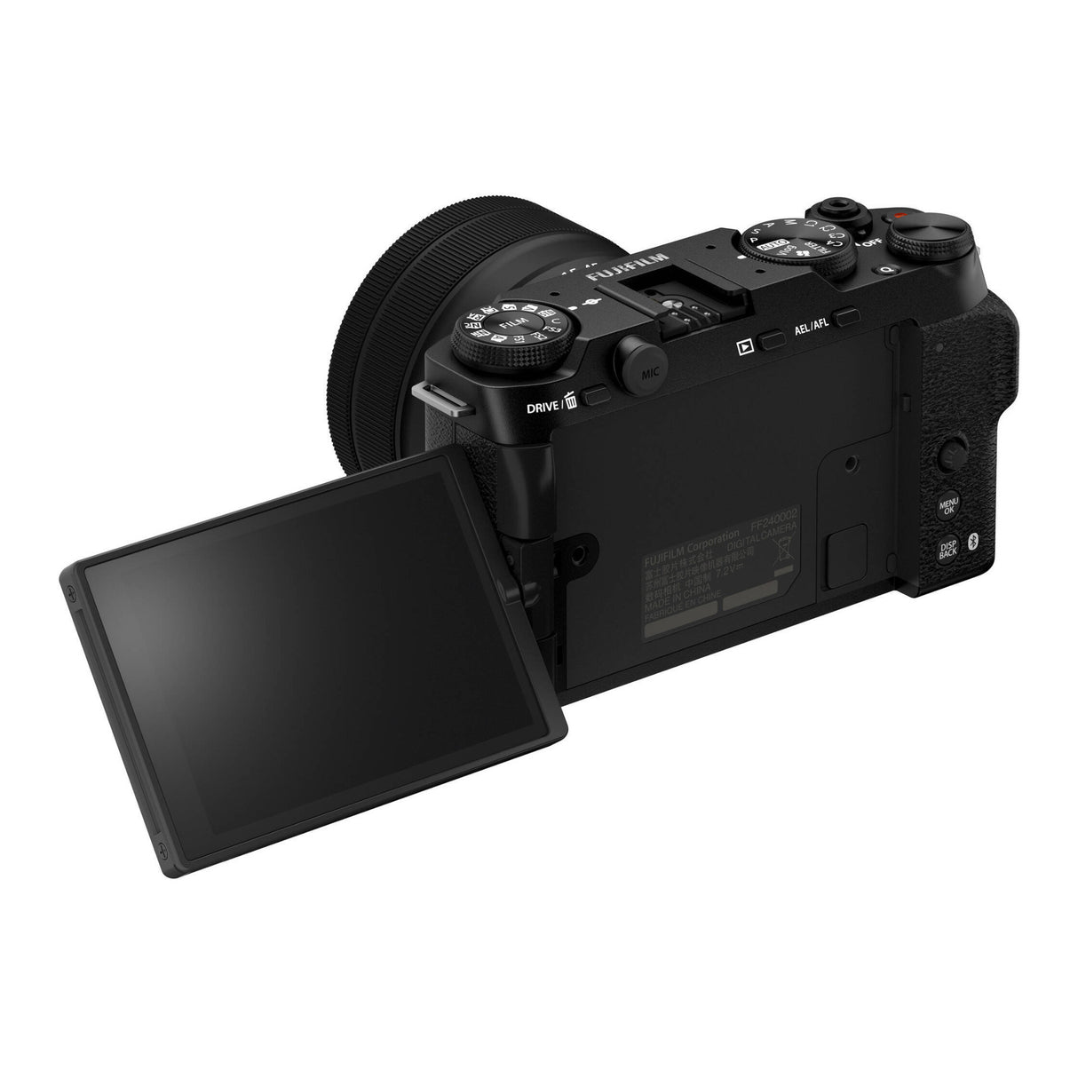 FUJIFILM X-M5 Mirrorless Camera (Body Only) with 26.1MP APS-C (Black)