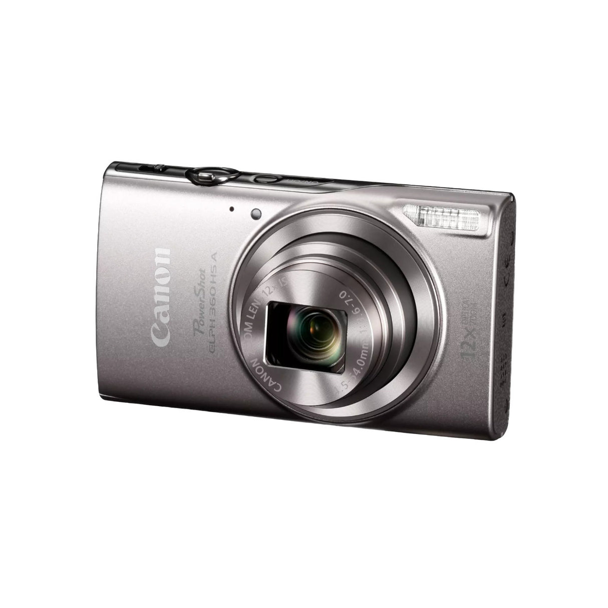 Canon PowerShot ELPH 360 HS A 20.2MP FHD Digital Camera (Silver)