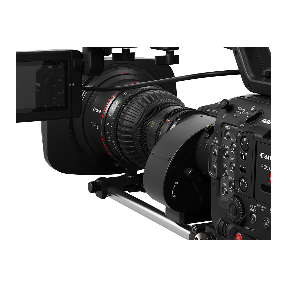 Canon CINE-SERVO 11-55mm T2.95-3.95 Compact-Servo Cine Zoom Lens (Canon RF)