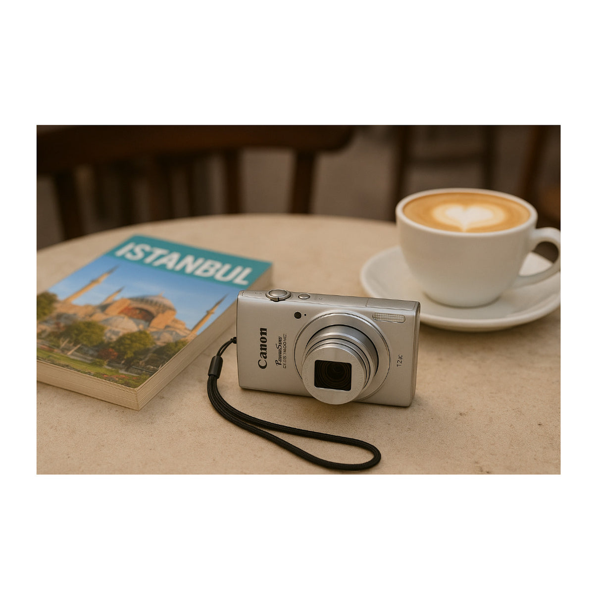 Canon PowerShot ELPH 360 HS A 20.2MP FHD Digital Camera (Silver)