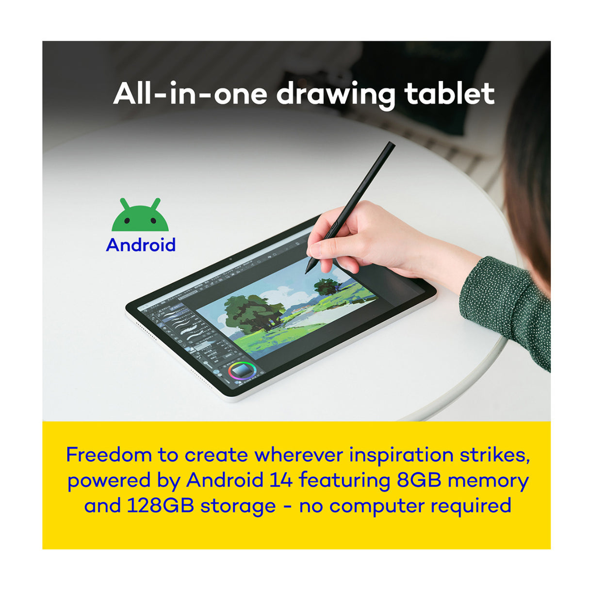 Wacom 11.5-Inch MovinkPad All-in-One Mobile Drawing Tablet