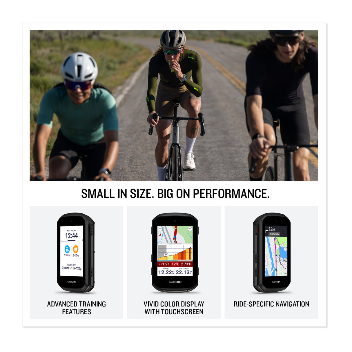 Garmin Edge 850 GPS Bike Computer with Vivid Color Touchscreen Display