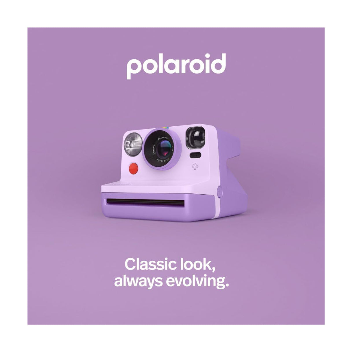 Polaroid Now Generation 2 Instant Camera with I-Type Film Bundle (Purple)