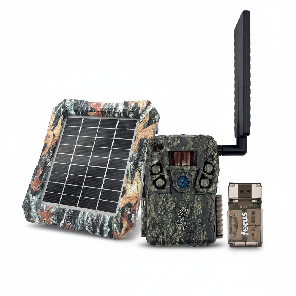 Browning Trail Camera - Defender Wireless Vision Pro HD AI 46MP Bundle