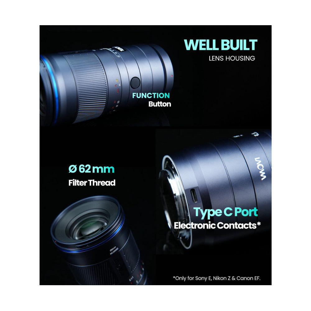 Laowa 180mm f/4.5 1.5x Ultra Macro APO AF Lens (Canon EF Mount)