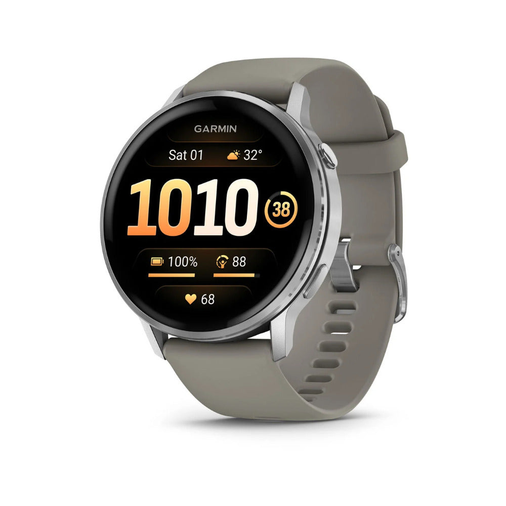 Garmin Venu 4 Smartwatch (Silver/Gray)