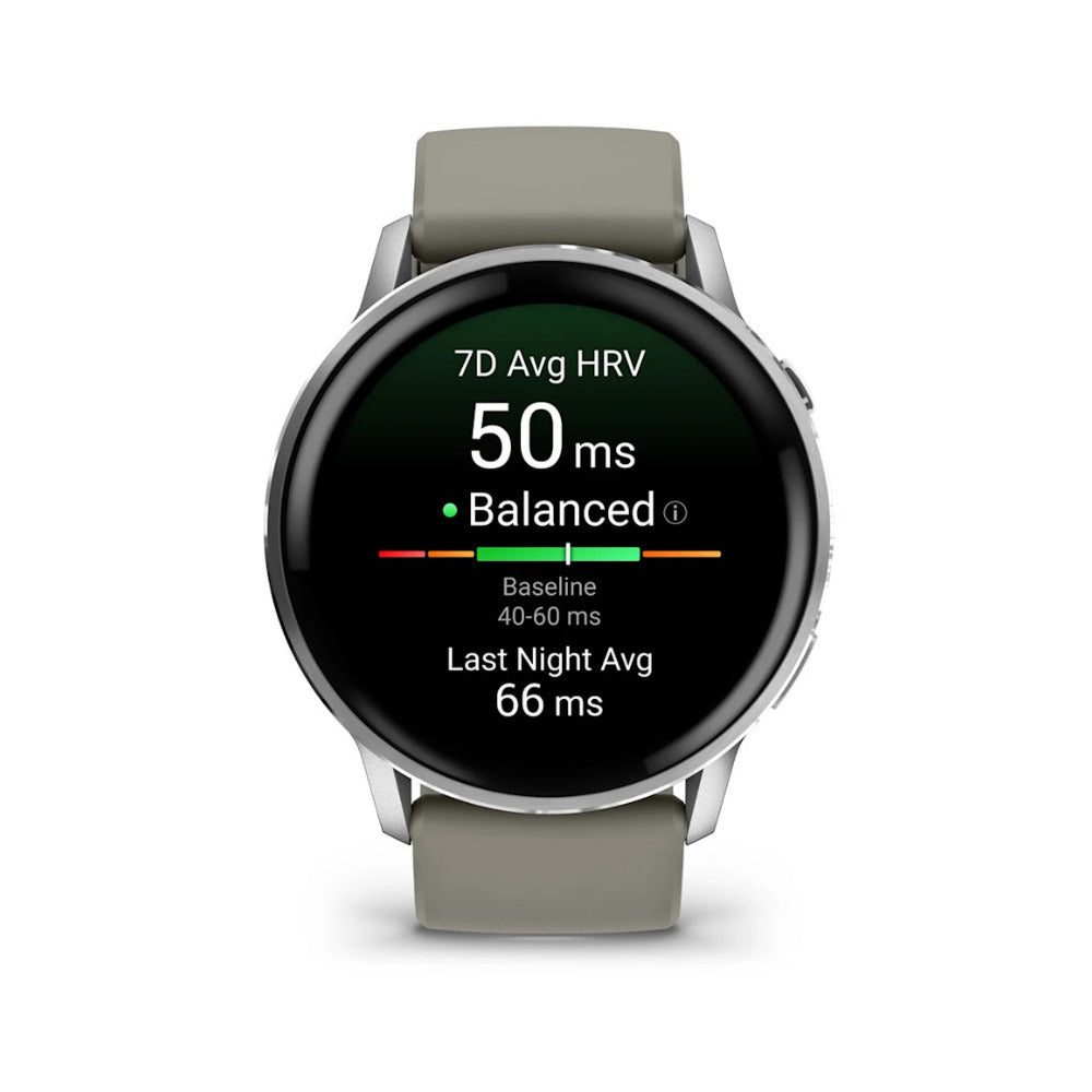 Garmin Venu 4 Smartwatch (Silver/Gray)