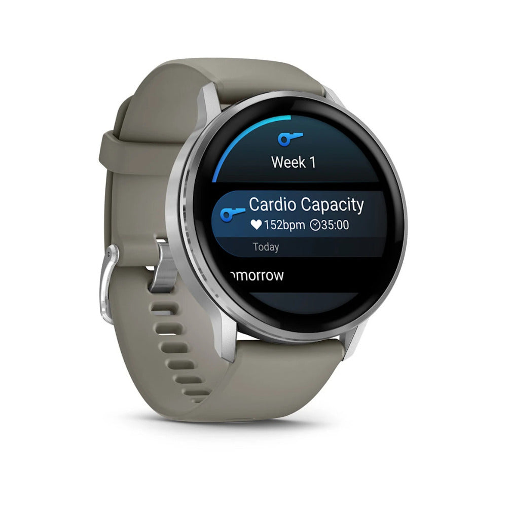 Garmin Venu 4 Smartwatch (Silver/Gray)