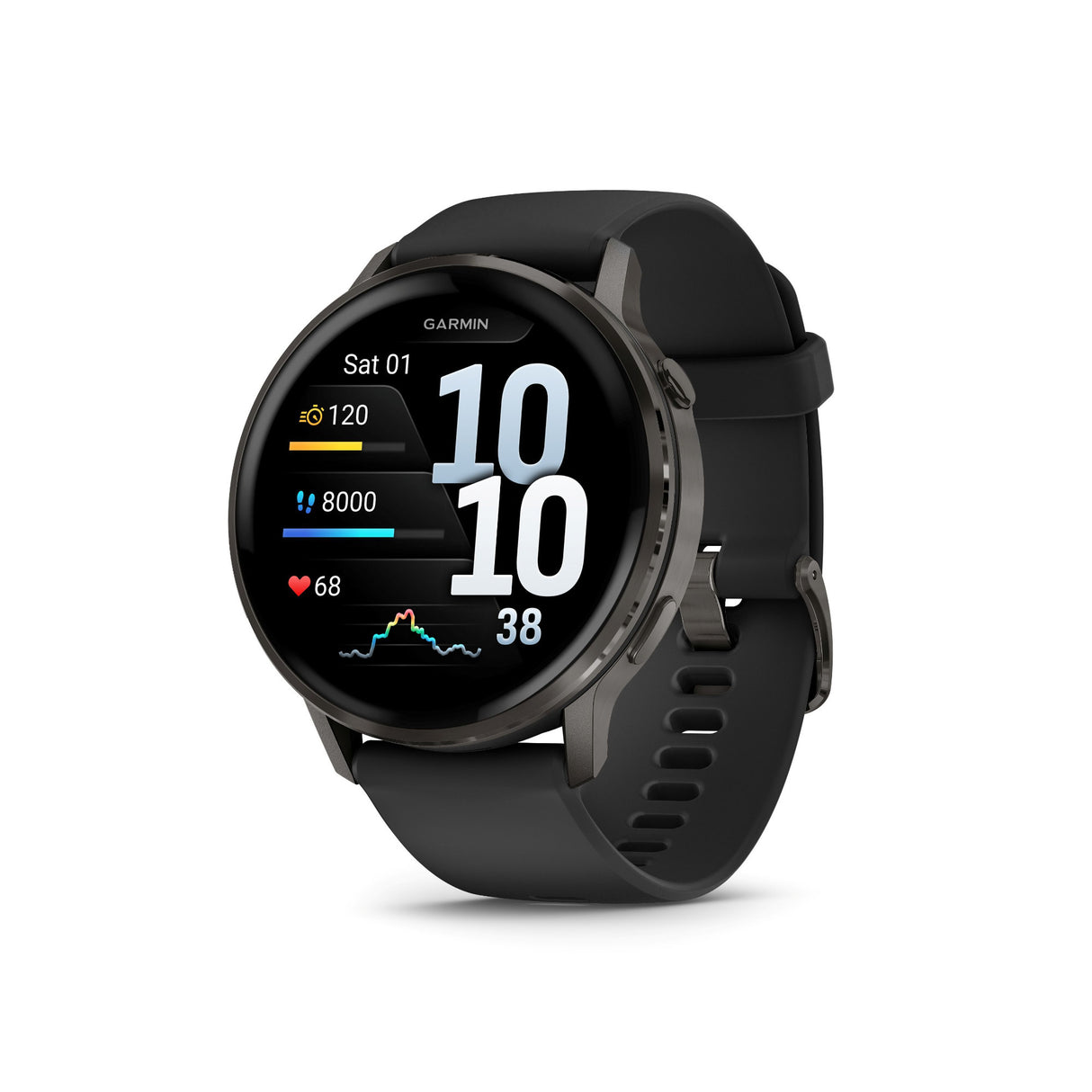 Garmin Venu 4 Smartwatch (Slate/Black)