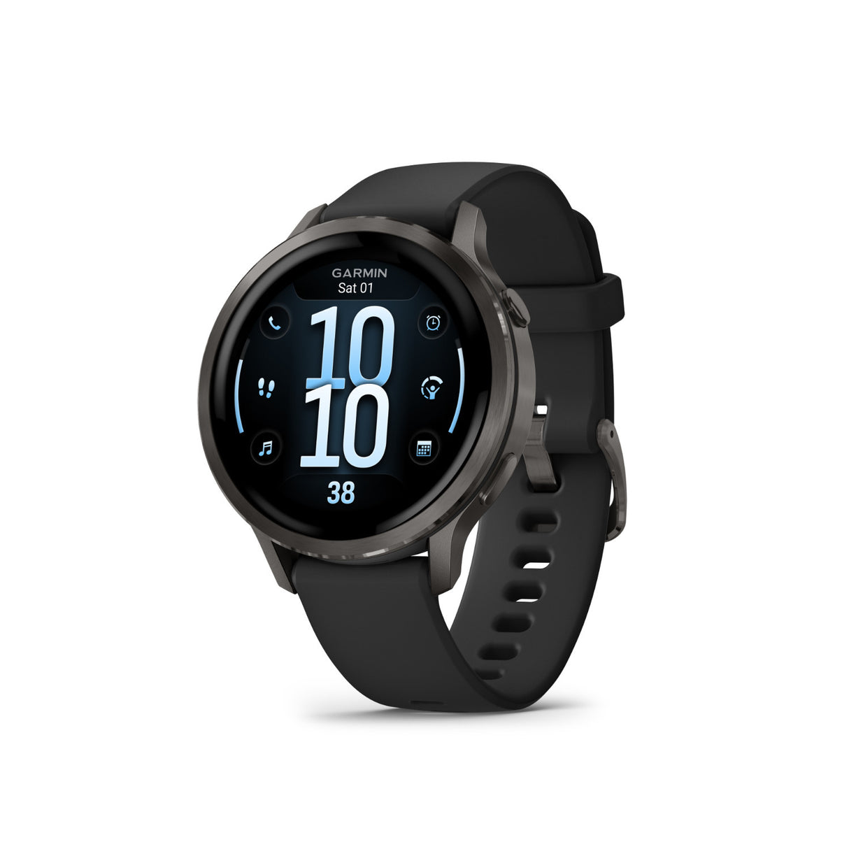 Garmin Venu 4 41mm 1.2-Inch Amoled GPS Smartwatch (Slate/Black)
