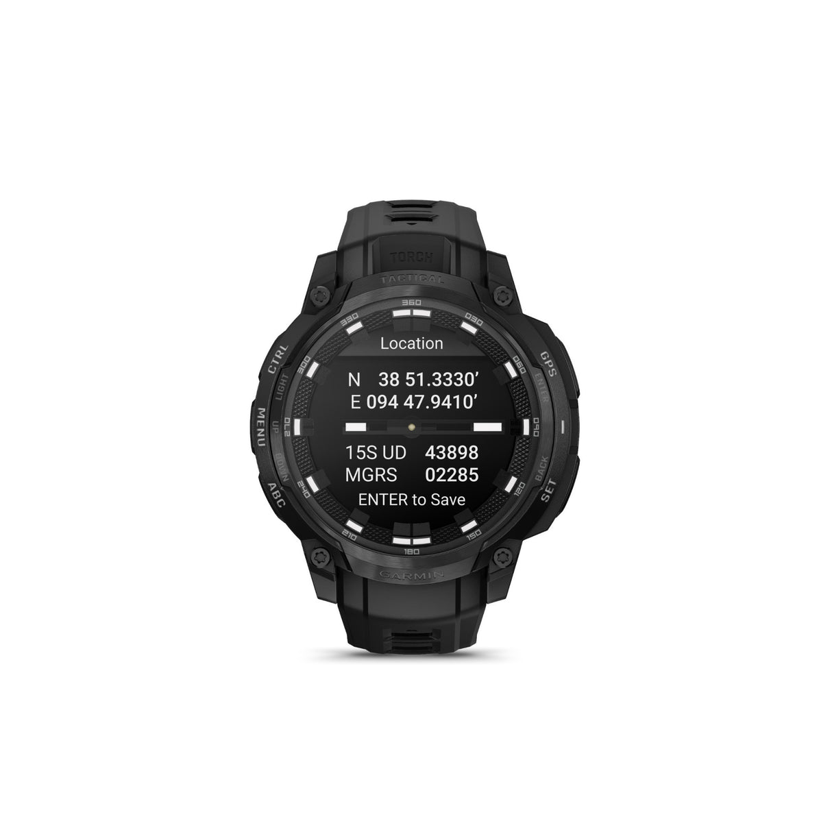Garmin Instinct Crossover AMOLED Tactical Edition GPS Smartwatch (Black)