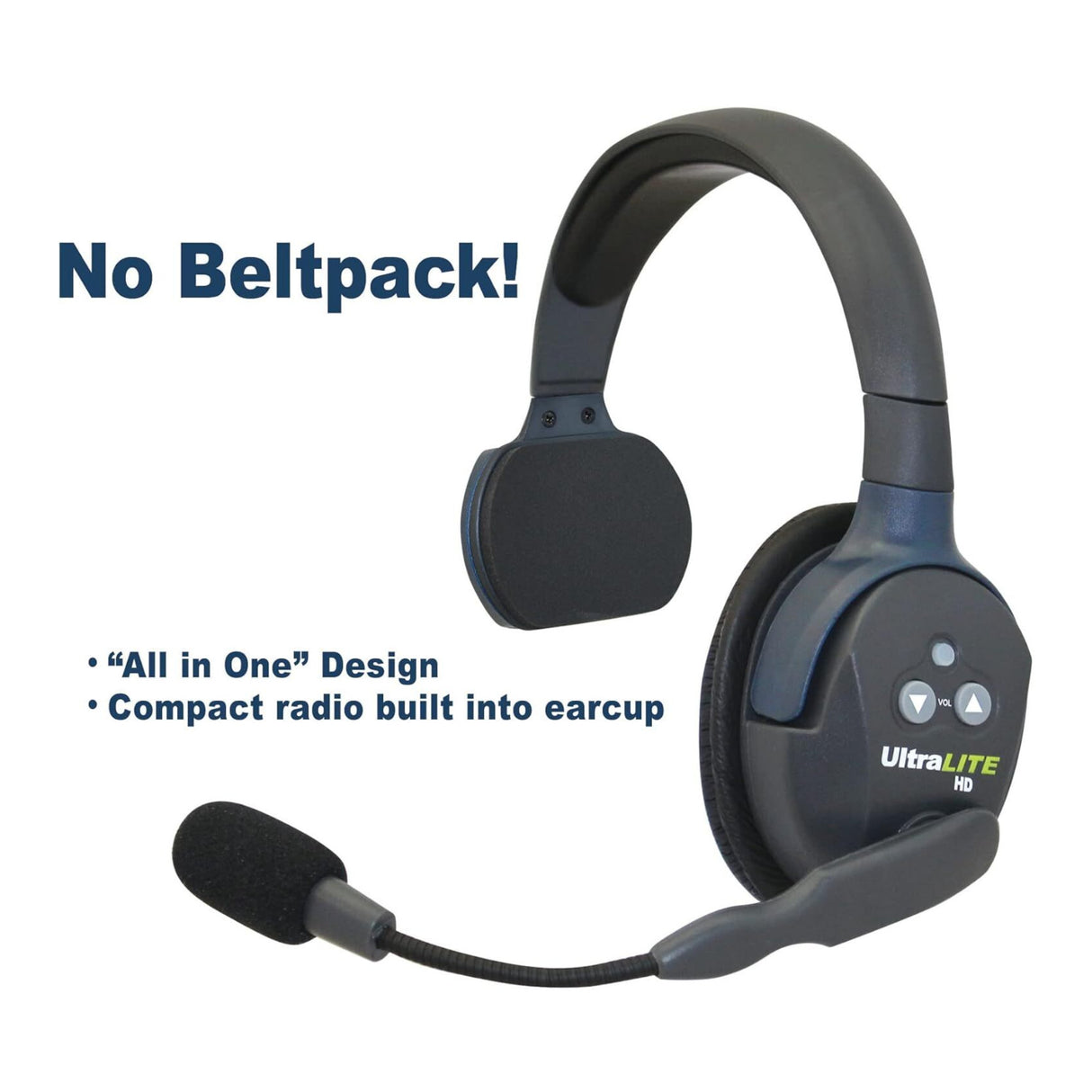 EARTEC UL2S Ultralite-HD 2-Person Wireless Intercom Headset Communication System