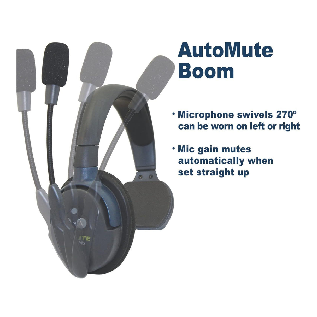 EARTEC UL5S Ultralite-HD 5-Person Wireless Intercom Headset Communication System