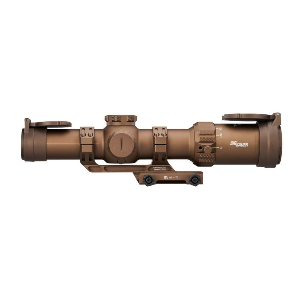 Sig Sauer Tango-MSR LPVO 1-10X28mm 34mm F2/SFP MSR BDC-10 Gun Scope (Coyote Tan)