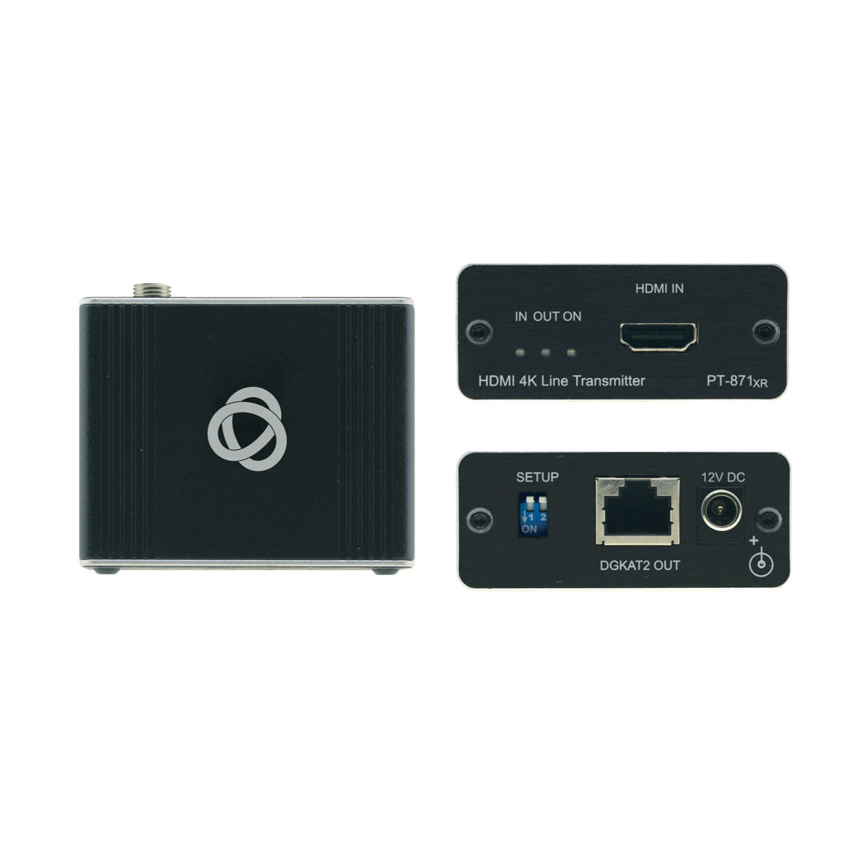 Kramer PT-871/2xr-KIT 4K HDR HDMI Compact PoC Extender over LongReach DGKat 2.0