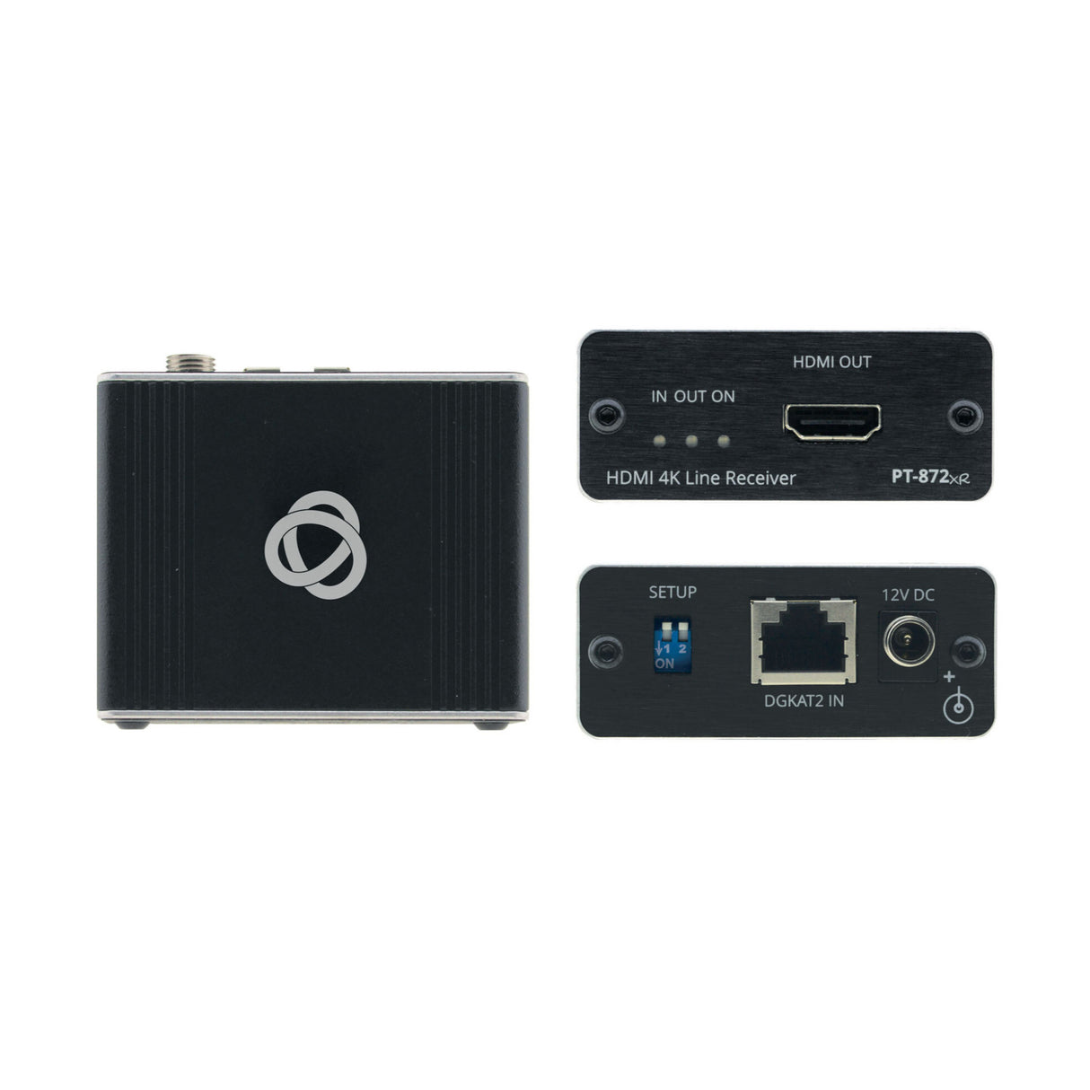 Kramer PT-871/2xr-KIT 4K HDR HDMI Compact PoC Extender over LongReach DGKat 2.0
