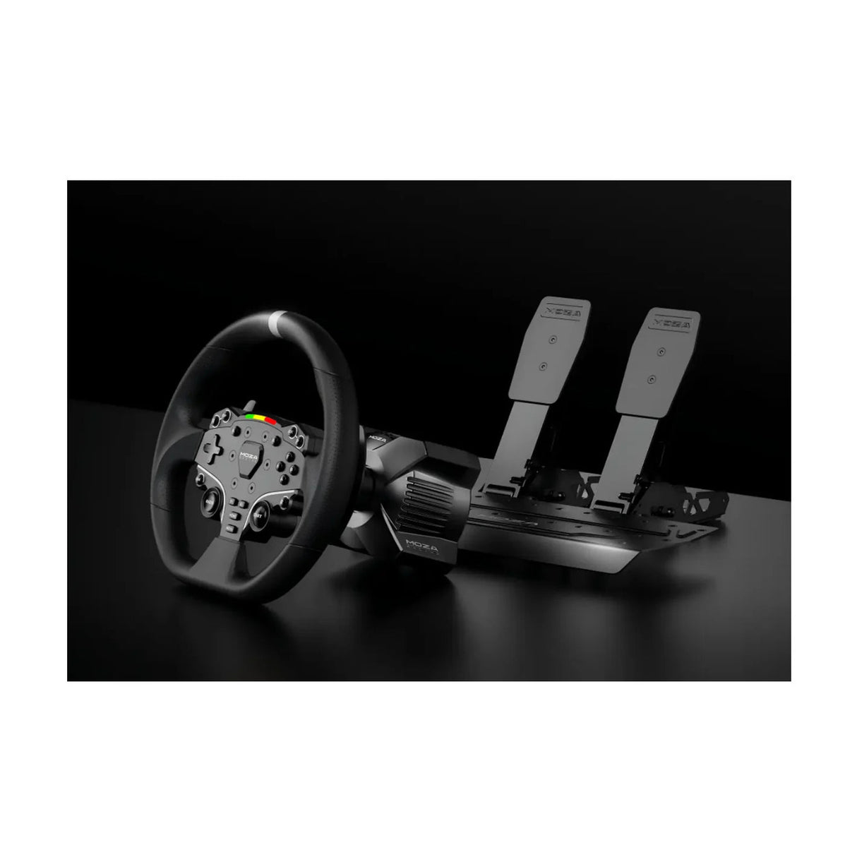 Moza R3 Direct Drive Racing Wheel Controller and Pedal Bundle for PC