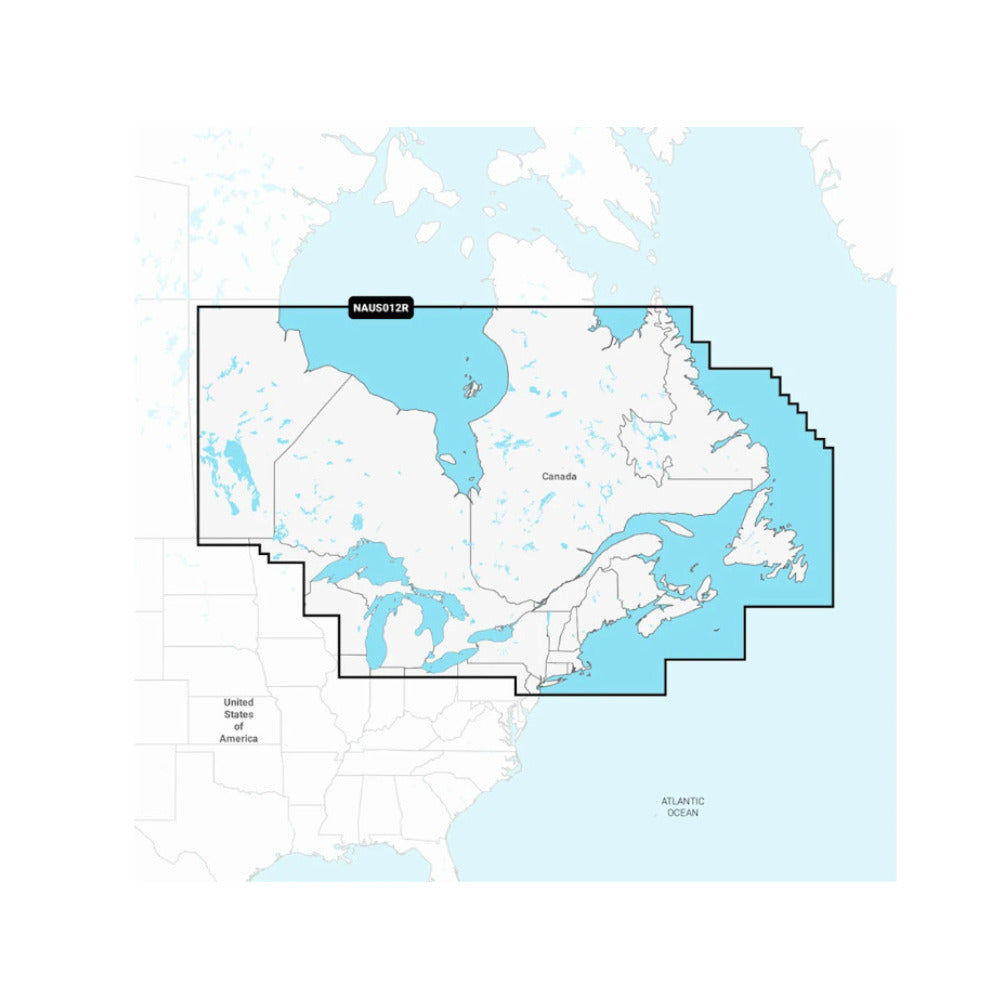 Navionics NAUS012R - Canada, East & Great Lakes - Navionics+