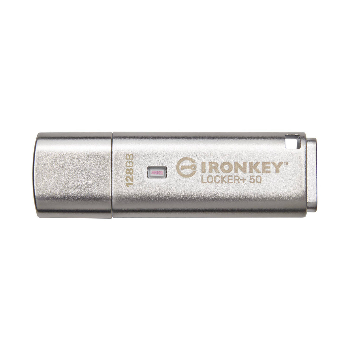 Kingston 128GB IronKey Locker+ 50 USB Type-A Flash Drive