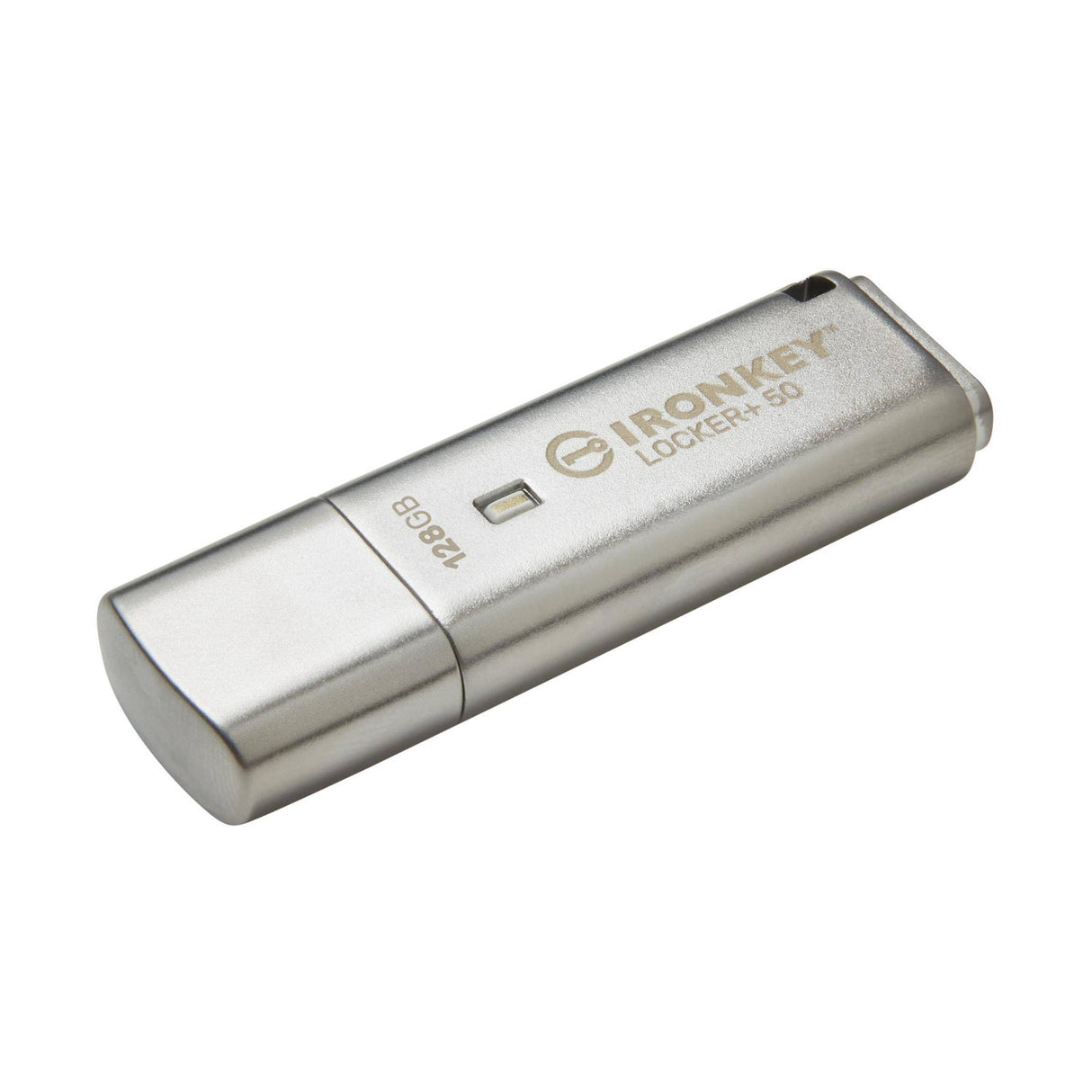 Kingston 128GB IronKey Locker+ 50 USB Type-A Flash Drive