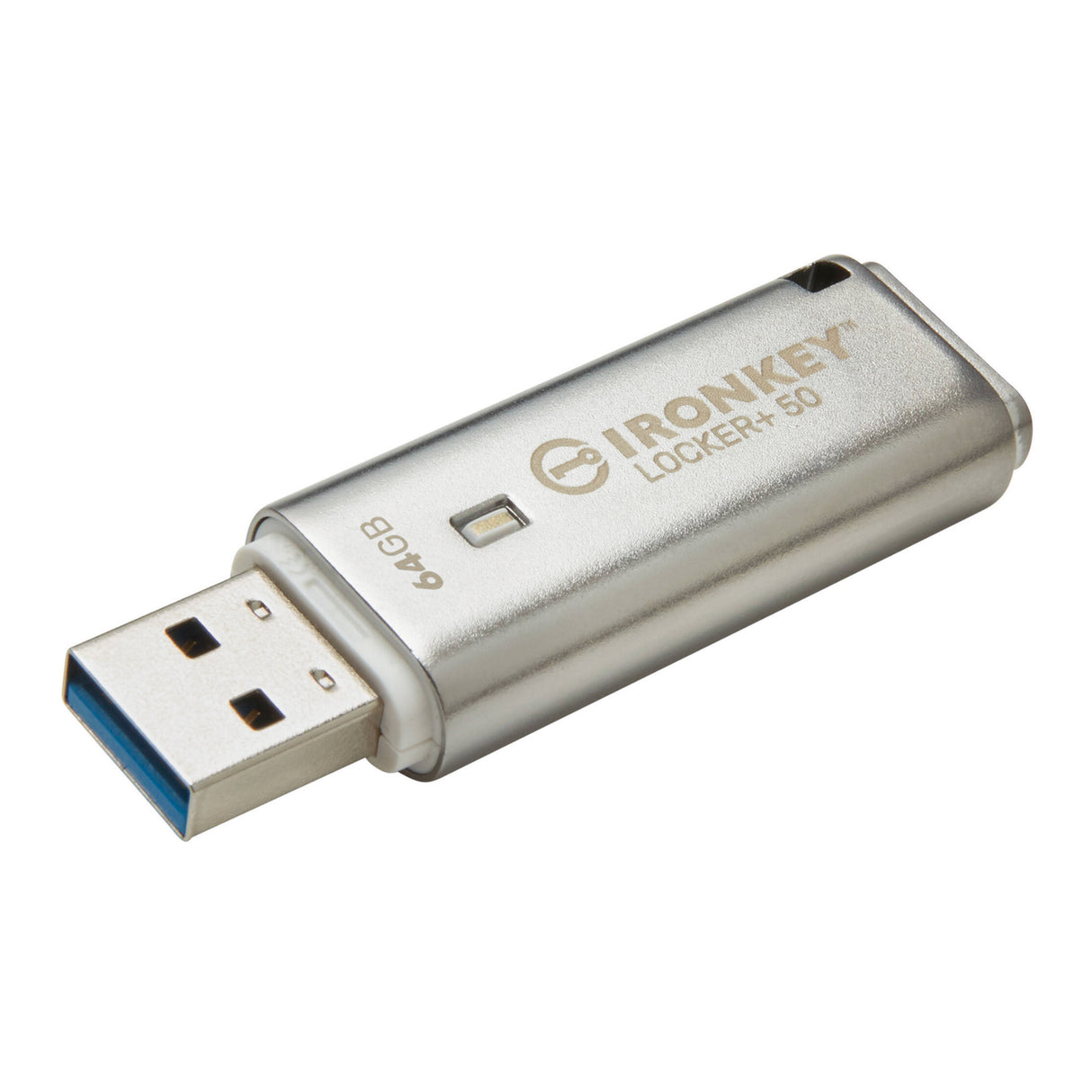 Kingston IronKey Locker+ 50 64GB USB 3.2 Gen 1 Flash Drive
