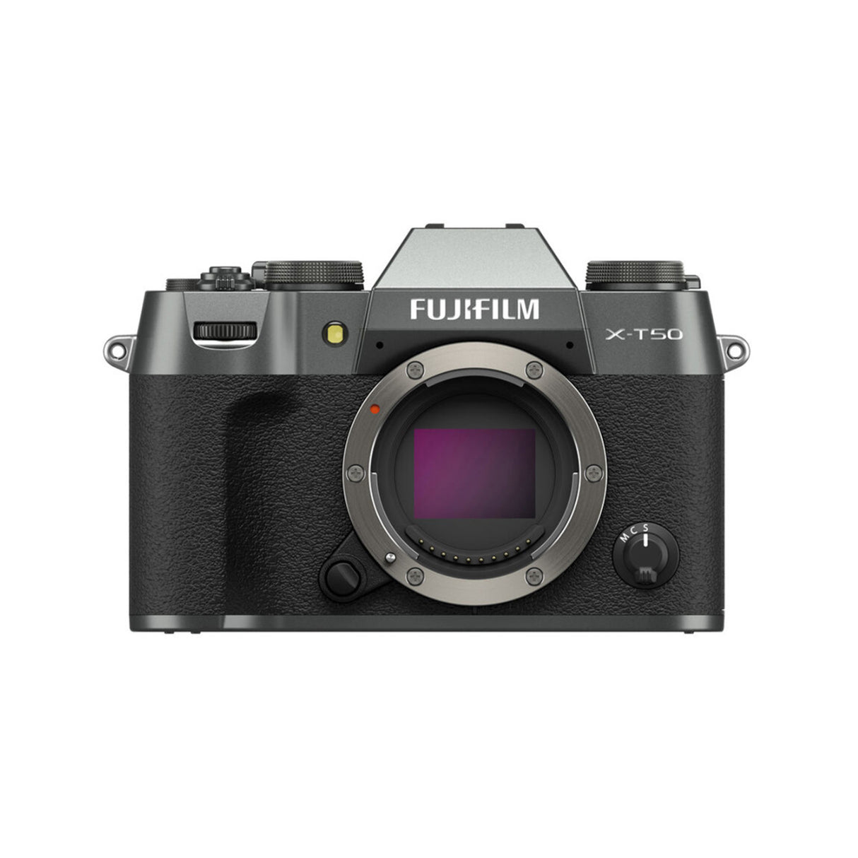 Fujifilm X-T50 40.2MP 6.2K/30P Mirrorless Camera Body (Charcoal Silver)