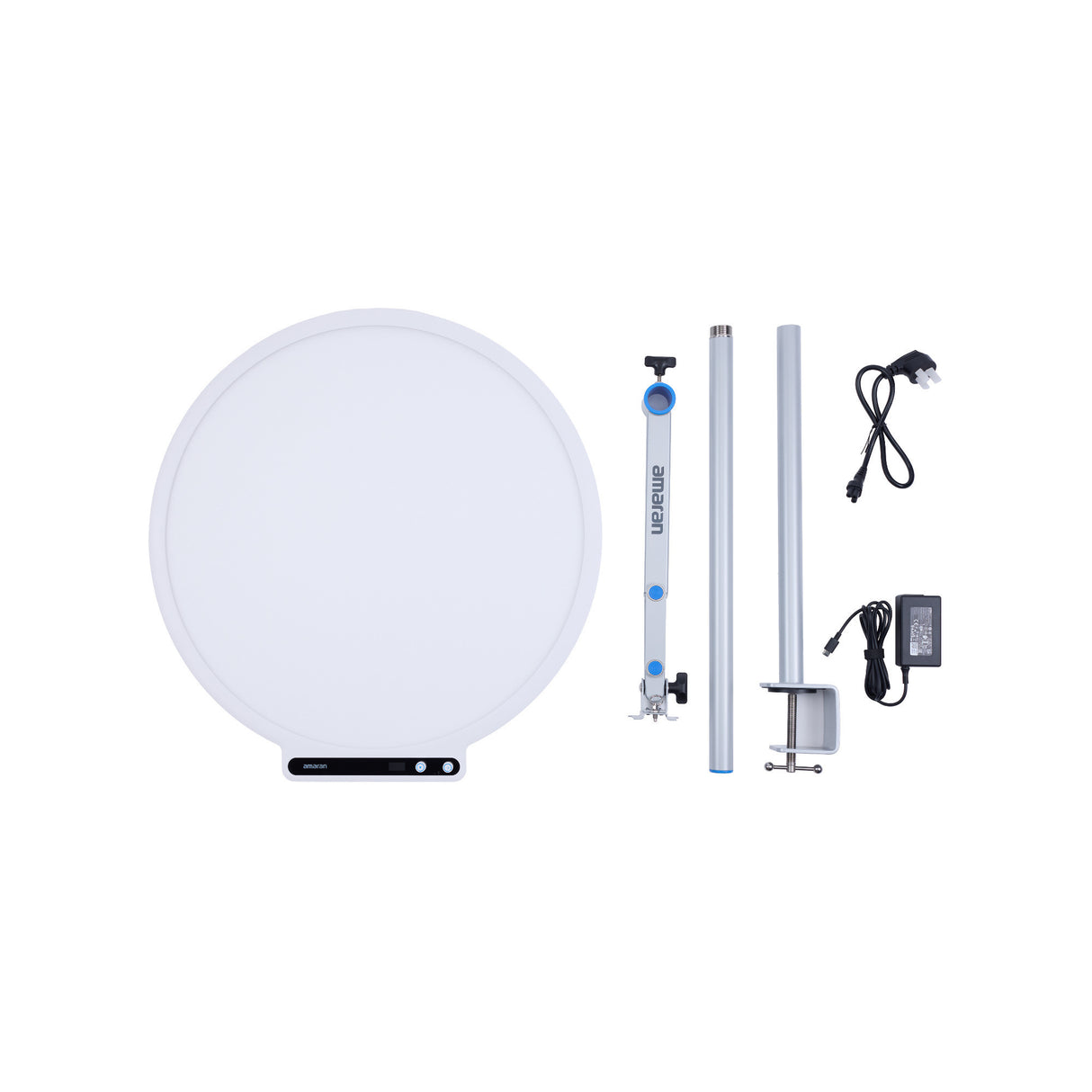 Amaran Verge Max App Controlled LED Video Light Panel Bundle with Soft grid