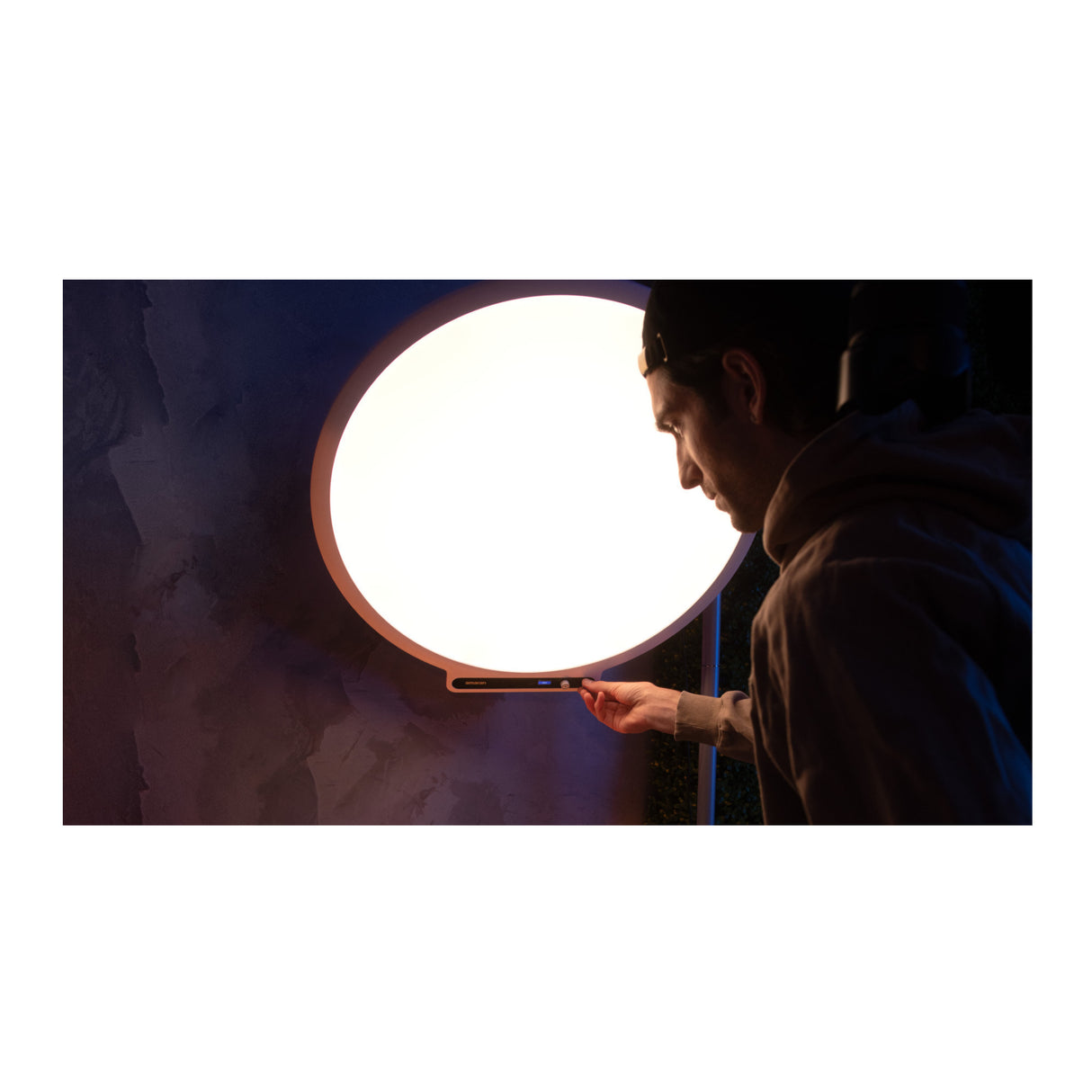 Amaran Verge Max App Controlled LED Video Light Panel Bundle with Soft grid