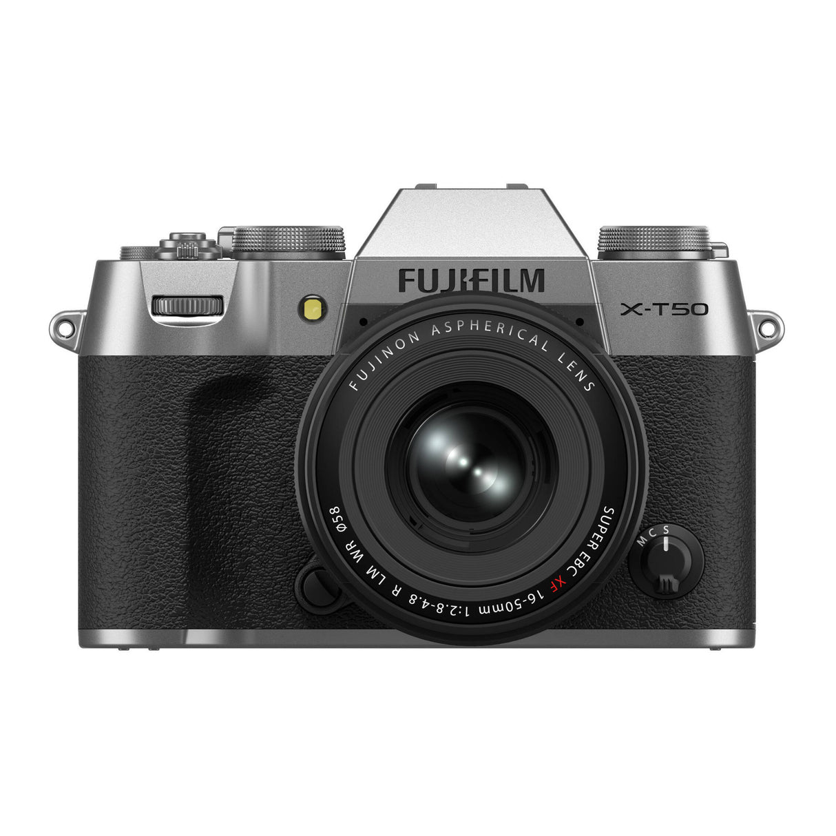 Fujifilm X-T50 Mirrorless Camera (Silver) with XF 16-50mm f/2.8-4.8 Lens