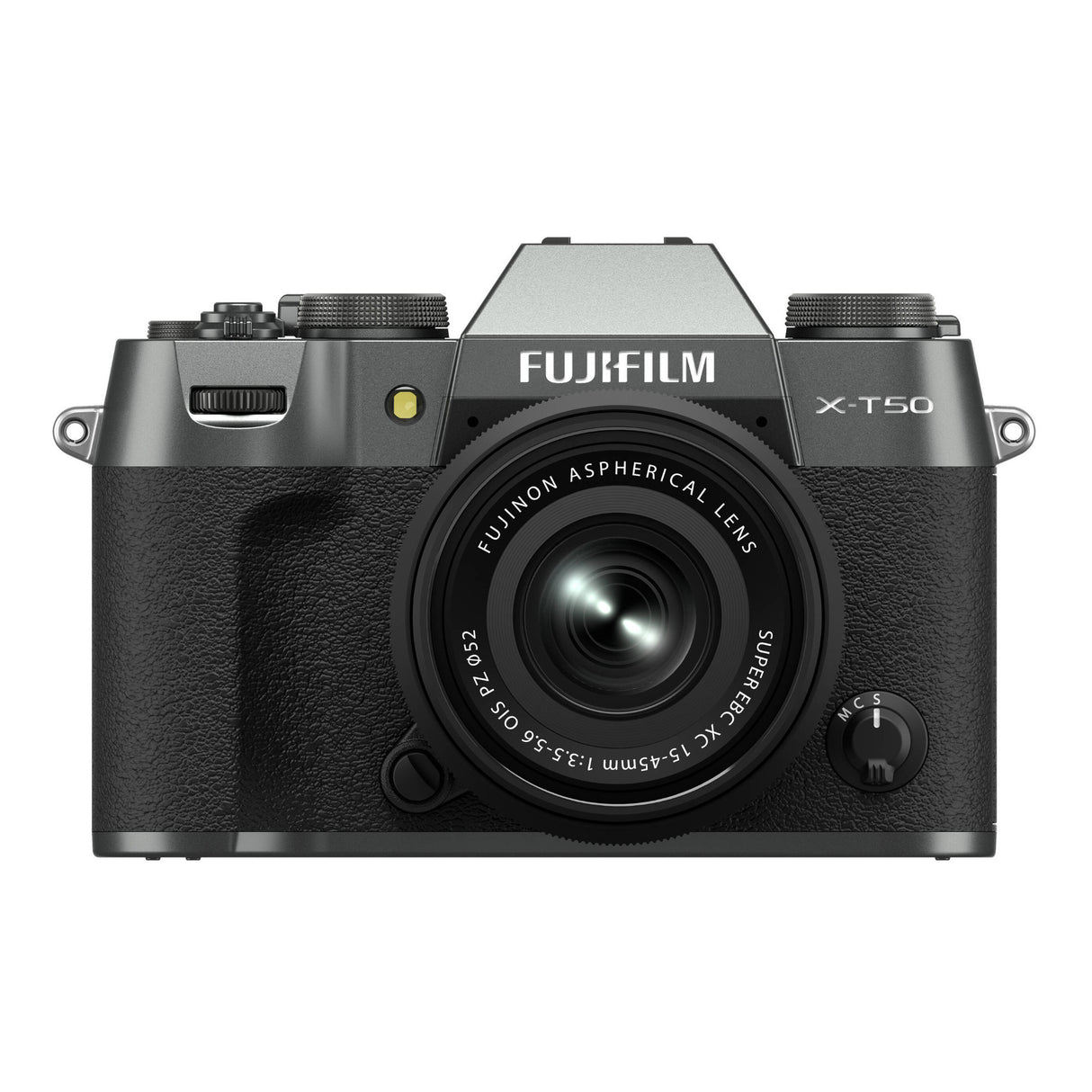 FUJIFILM X-T50 Mirrorless Camera with XC15-45mm f/3.5-5.6 Lens (Charcoal Silver)