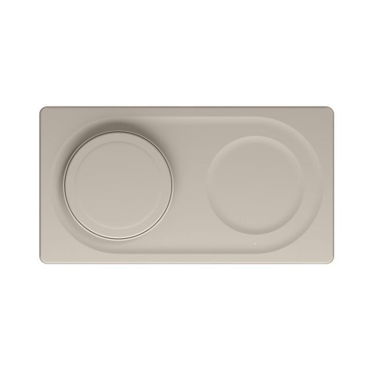 Belkin BoostCharge Pro 2-in-1 Wireless Charging Pad (15W, Sand)