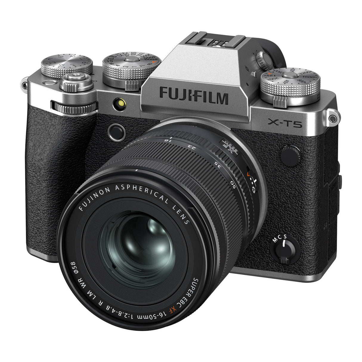 FUJIFILM X-T5 Mirrorless Camera with XF 16-50mm f/2.8-4.8 R LM WR Lens (Silver)