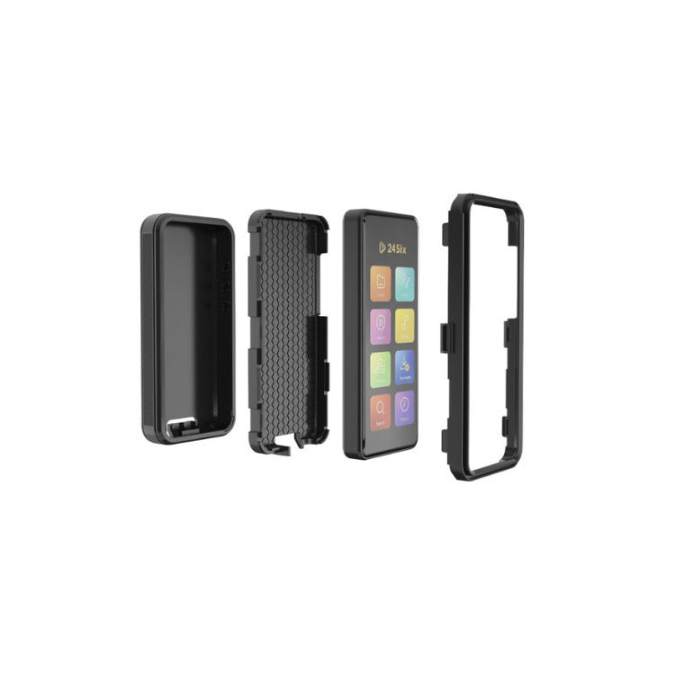 24Six Solo3 Protective Case with Shockproof Anti-Fall TPU PC Material (Black)