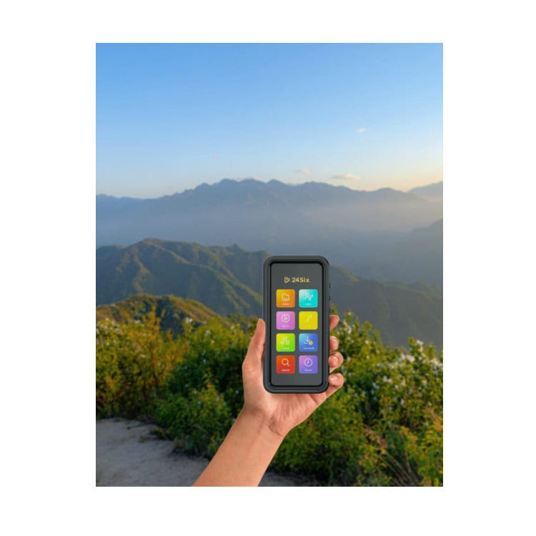 24Six Solo3 Protective Case with Shockproof Anti-Fall TPU PC Material (Black)