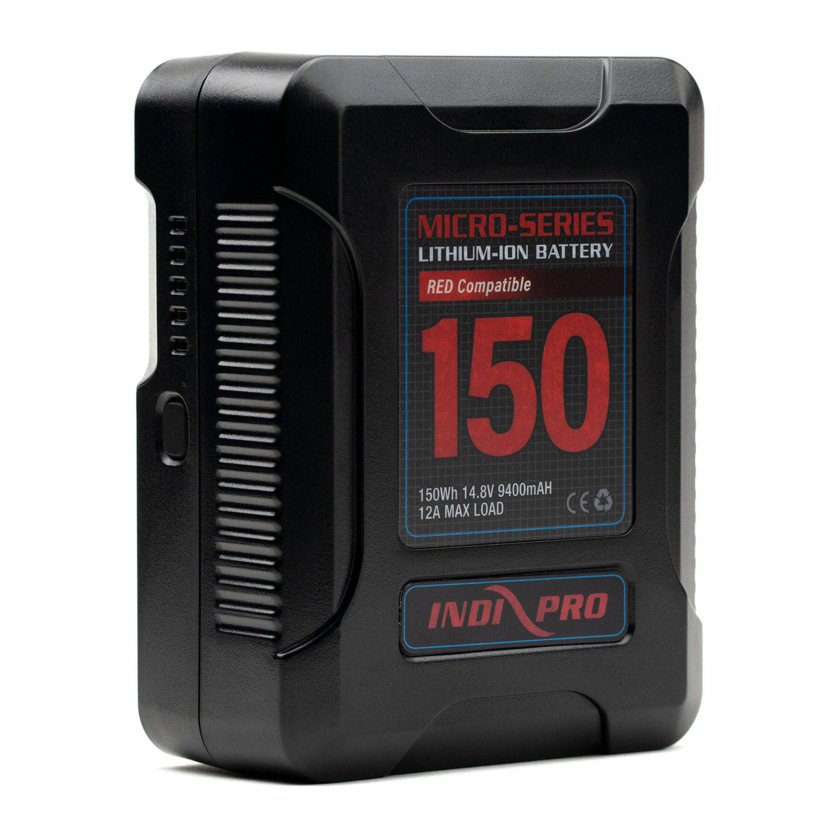 IndiPRO Tools Micro-Series RED-Compatible Battery (150Wh, V-Mount)