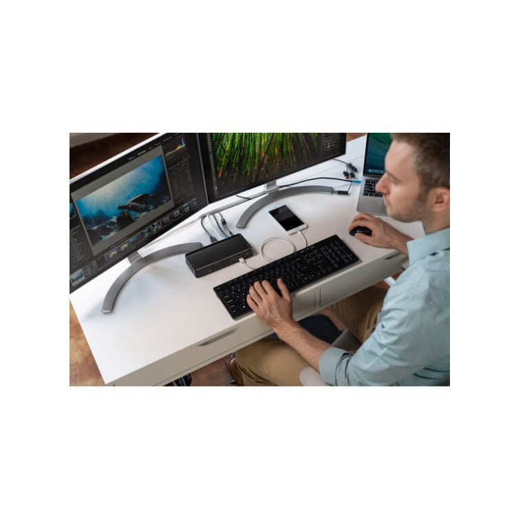 Kensington SD4700P USB-C and USB-A 5Gbps Dual 2K Hybrid Dock (Windows/macOS)