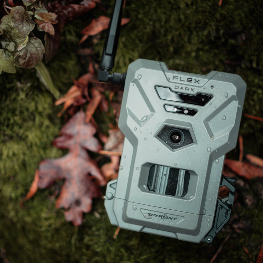 Spypoint FLEX-DARK GPS-Enabled Cellular Trail Camera (Gray, 2-Pack) Bundle