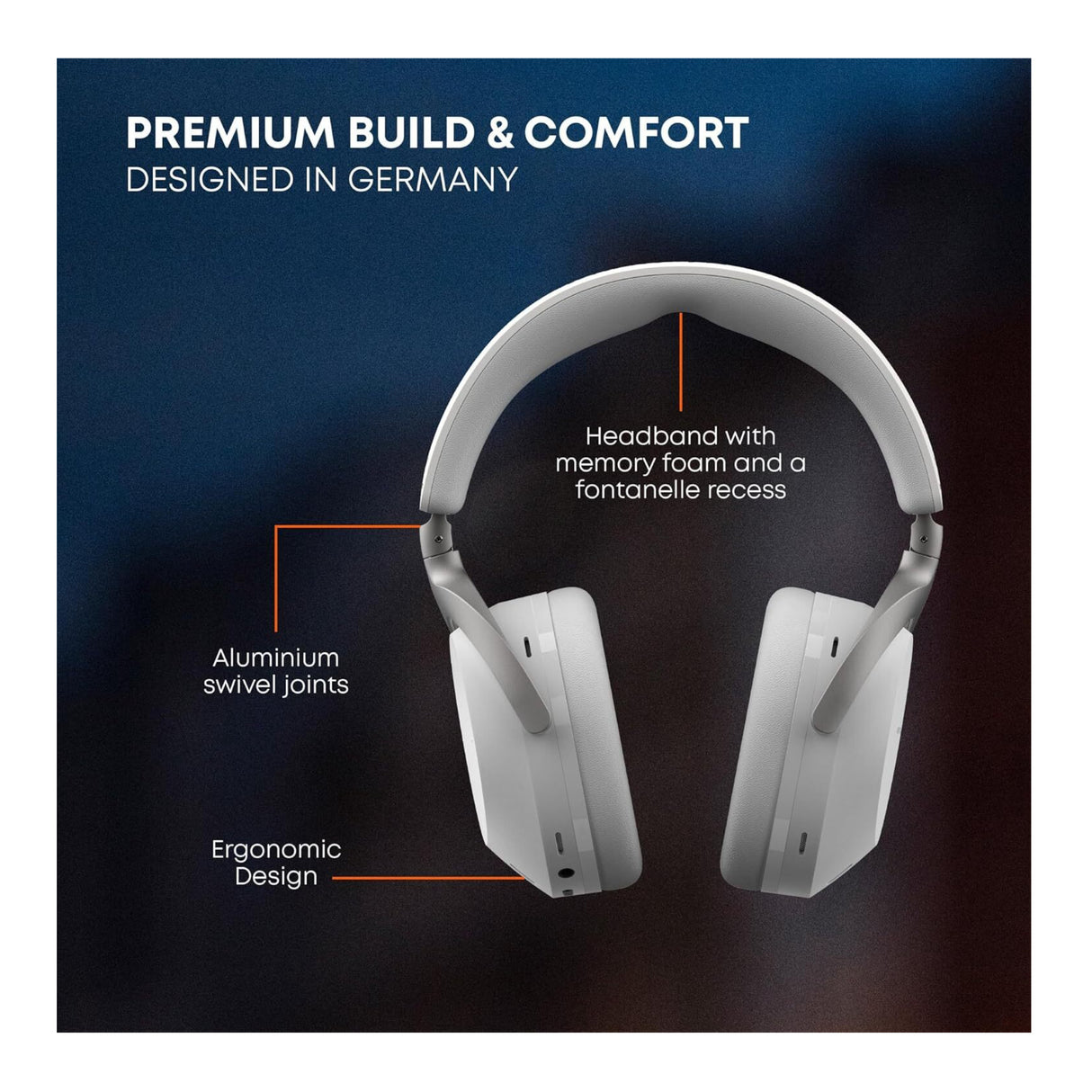 Beyerdynamic Aventho 300 Wireless Closed-Back Over-Ear Headphones (Nordic Gray)