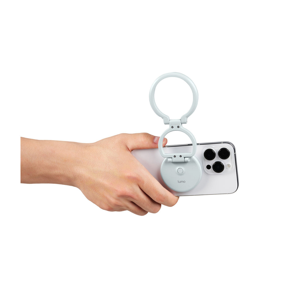 Nanlite Lumo Phone Ring Light (MagSafe Compatible) (Mint Blue)