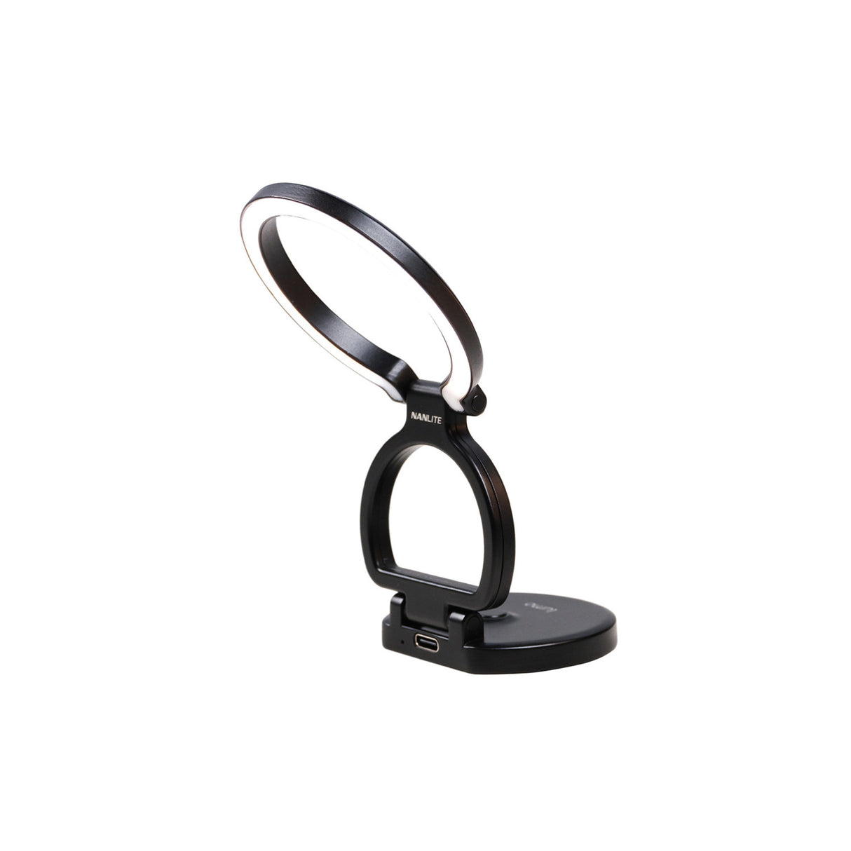 Nanlite Lumo LED Phone Ring Light (MagSafe Compatible) (Polar Black)